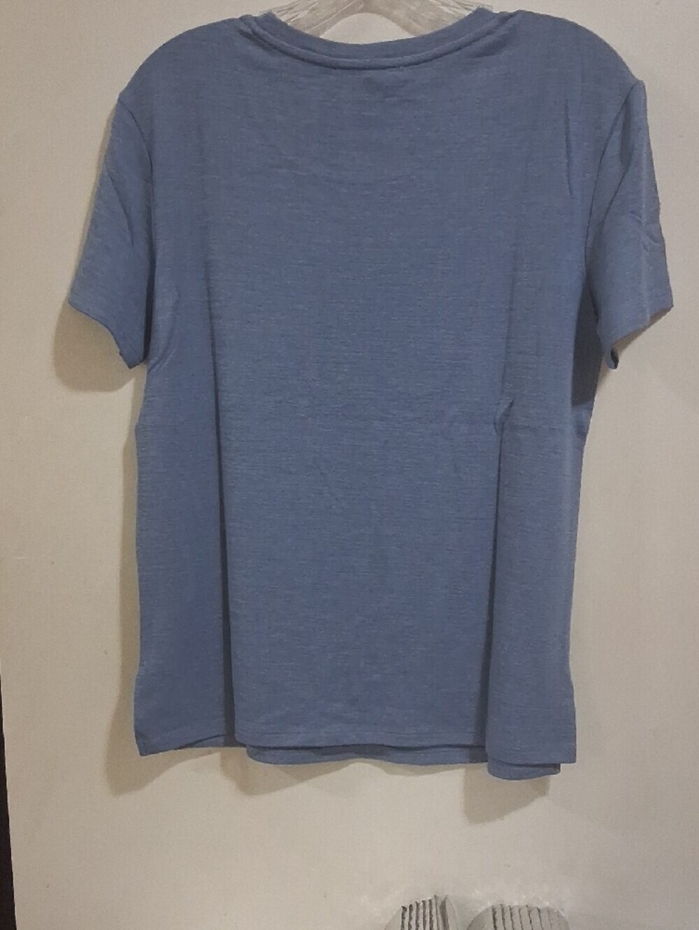 Nwt Women Philosophy Light Blue Crewneck Short Sleeve Tee - Picture 5 of 6